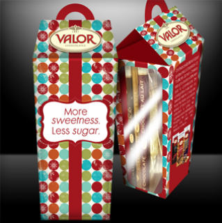 Composite<br>Valor Chocolates Packaging